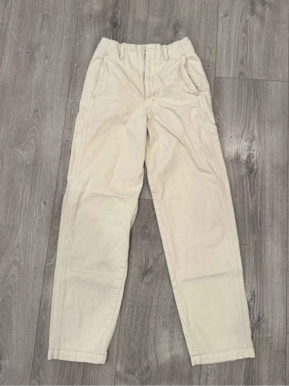 Uniqlo off white pants